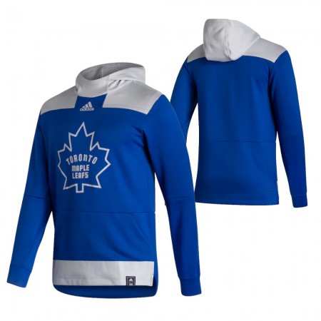 Miesten NHL Toronto Maple Leafs Blank 2020-2021 Reverse Retro Pullover Hooded Sweatshirt